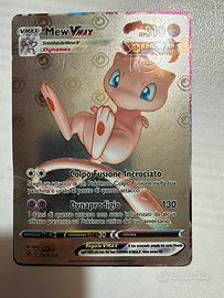 Carta collezione Pokemon Mew Vmax 114/264 no Olo