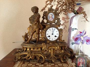 Orologio antico in bronzo dei primi del 900