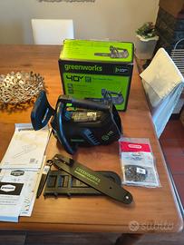 Motosega Greenworks da potatura 40v GS 110