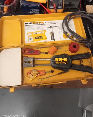 Saldatore elettrico a pinza REMS