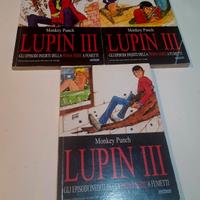 lotto fumetti  LUPIN III  3 - 5 - 6  ed. ORION 