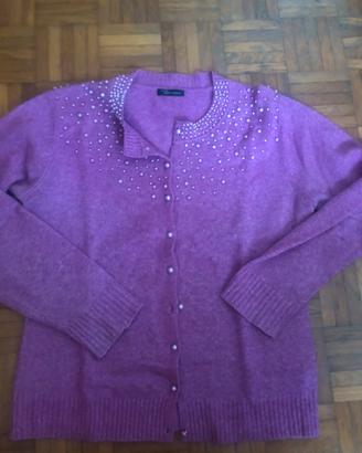 Maglione con perline