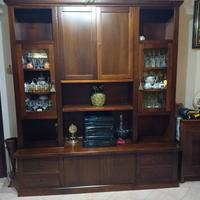 parete attrezzata arte povera