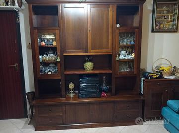 parete attrezzata arte povera