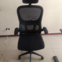 Sedia girevole da scrivania ufficio