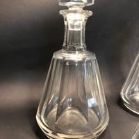 Baccarat cristallo caraffa e bottiglia