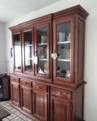 Credenza legno noce massiccio