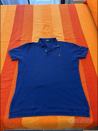 Polo Ralph Lauren Blu Taglia L Originale