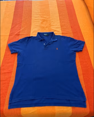 Polo Ralph Lauren Blu Taglia L Originale