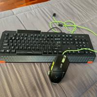 Tastiera gaming MK4 e mouse GM2