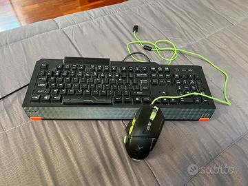 Tastiera gaming MK4 e mouse GM2