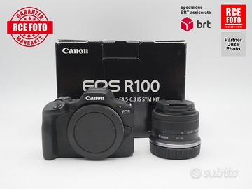 Canon EOS R100 + RF 18-45 F4.5-5.6 IS STM .