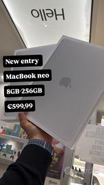 MacBook Neo   8GB-256GB.     Tutti i Colori