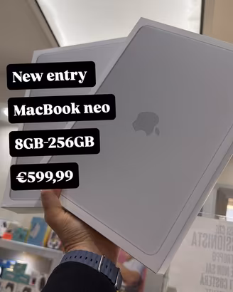 MacBook Neo   8GB-256GB.     Tutti i Colori
