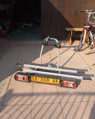 Porta bici da gancio traino x 2