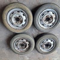 Set 4 cerchi usati per vw maggiolino - maggiolone
