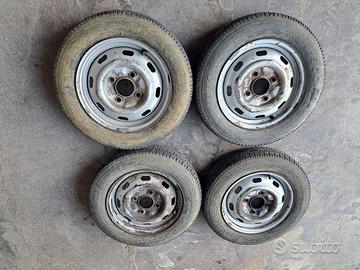 Set 4 cerchi usati per vw maggiolino - maggiolone