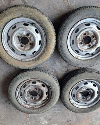 Set 4 cerchi usati per vw maggiolino - maggiolone