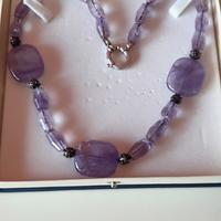collier in quarzo ametista
