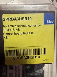 Scheda cancello NICE