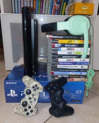 Consola PS3 con assessori 