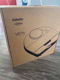 Aspirapolvere Folletto VR7s con base di svuotament