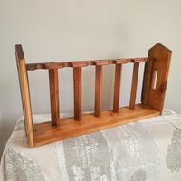 Cantinetta portabottiglie in legno 