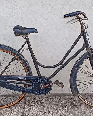 Bicicletta d'epoca Wilier con freni a bacchetta