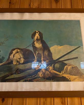 Quadro scena di Caccia
