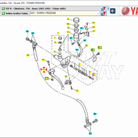 Leva frizione Yamaha YZF R 750 4FM839120000