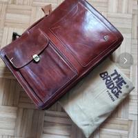 Borsa  a tracolla vintage in cuoio