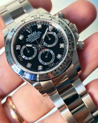 Rolex Daytona oro bianco 116509 diamanti 2022 new