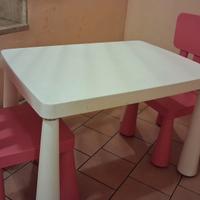 Tavolo Bambini con 2 Sedie
