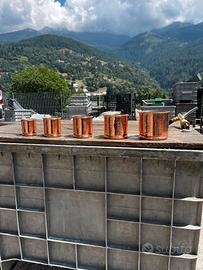 SET BARATTOLI IN RAME