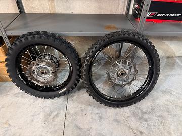 Coppia Cerchi completi per Husqvarna/ktm 85