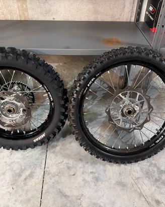 Coppia Cerchi completi per Husqvarna/ktm 85