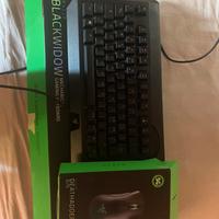 Tastiera razer blackwidow e mouse deathadder