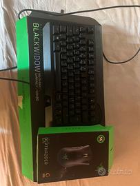 Tastiera razer blackwidow e mouse deathadder