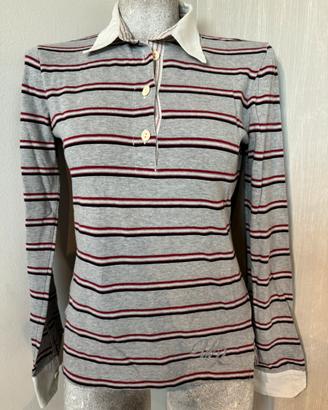 Woolrich polo Tg S manica lunga