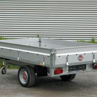 Rimorchio pianale Stema 1 o 2 assi 251 x 153 cm.
