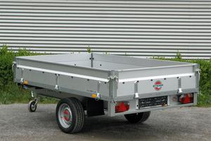 Rimorchio pianale Stema 1 o 2 assi 251 x 153 cm.