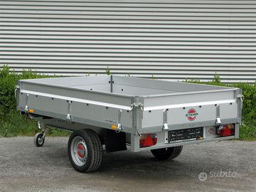 Rimorchio pianale Stema 1 o 2 assi 251 x 153 cm.