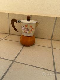 Moka caffettiera decorata