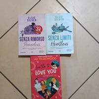 pacchetto con 3 libri romance