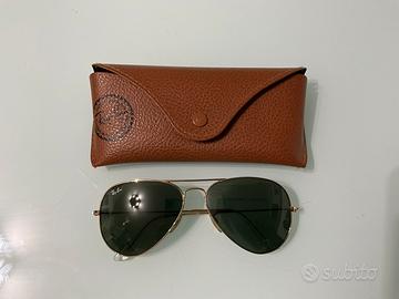 Ray-ban Aviator Classic Dorati pari al nuovo