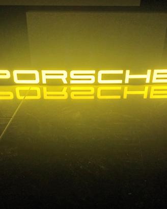 Insegna luminosa a LED Porsche 65 cm