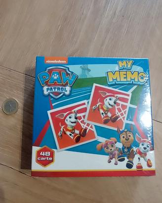 Gioco Memory Paw Patrol