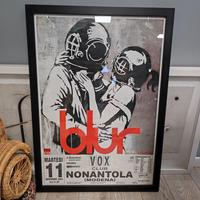 Poster concerto Blur Vox club Nonantola Modena