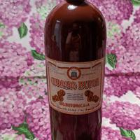 Bottiglia da liquore in porcellana vintage