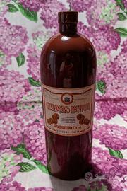 Bottiglia da liquore in porcellana vintage
